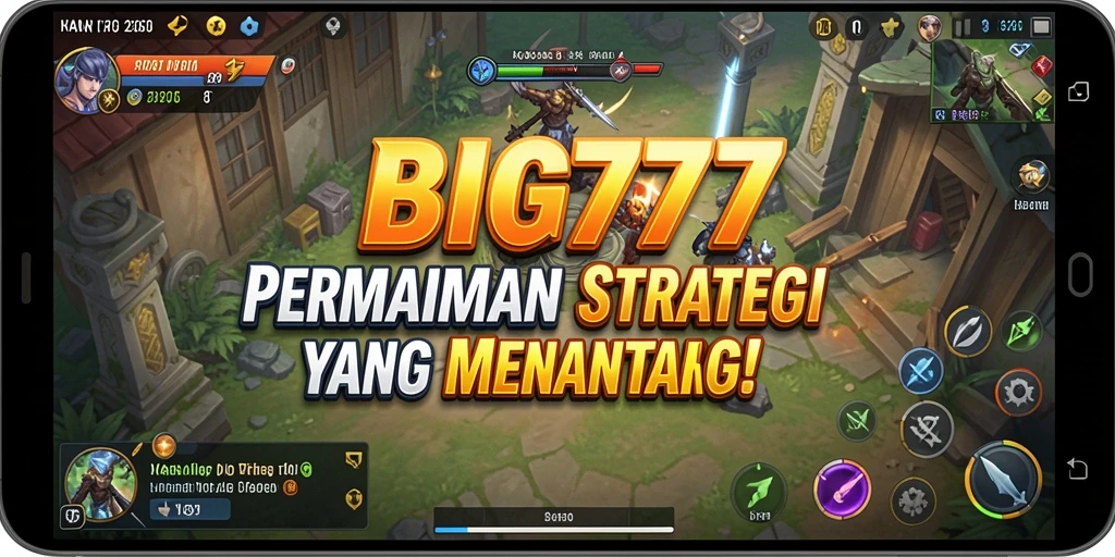 Tampilan menarik gameplay BIG77 yang penuh strategi.