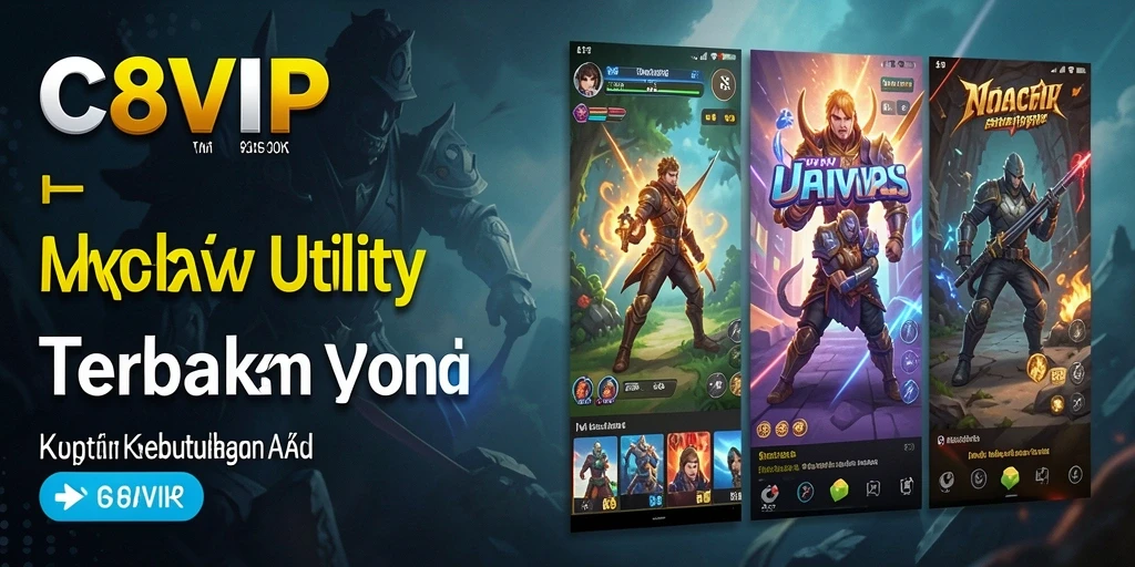 Tampilan antarmuka pengguna C8VIP yang sederhana dan intuitif.