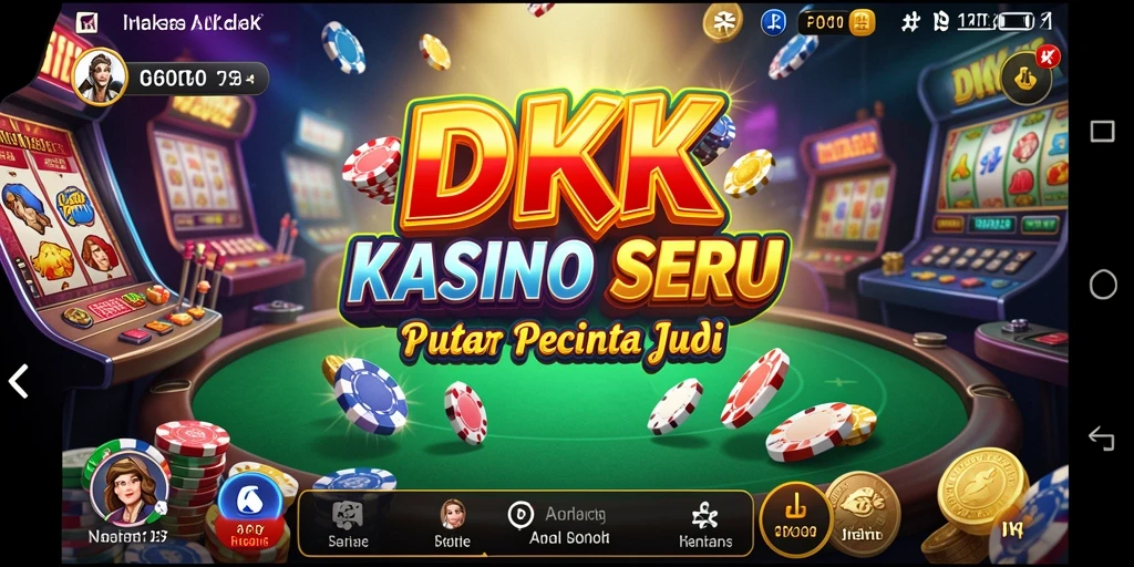 Tampilan utama gameplay DKK yang menarik dan seru.
