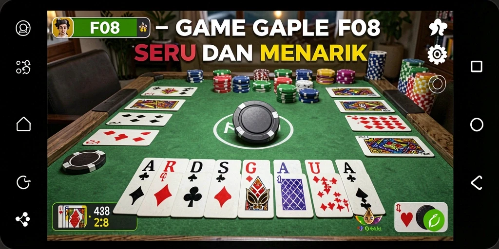 Tampilan gameplay F08 yang seru dan penuh warna.