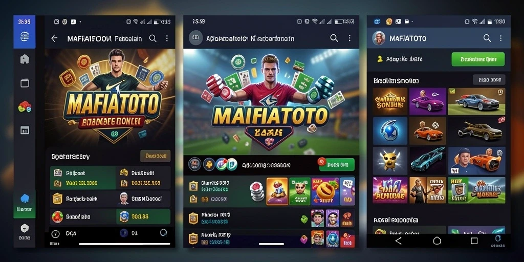 Tampilan menarik dari gameplay MAFIATOTO yang seru.