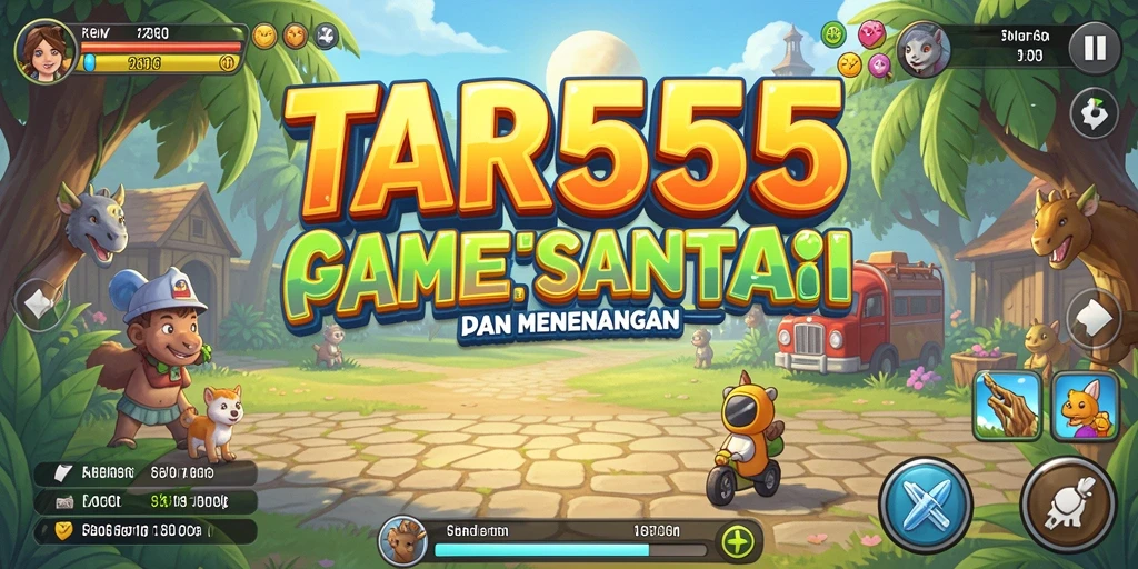 Screenshot gameplay TAR555 yang menampilkan momen seru dalam game Casual.