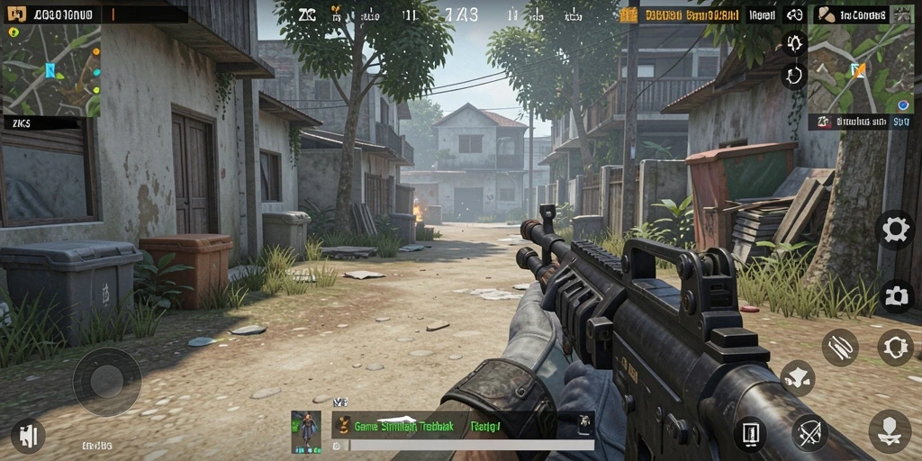 Tangkapan layar ZK3 menampilkan gameplay yang menarik dan immersive.